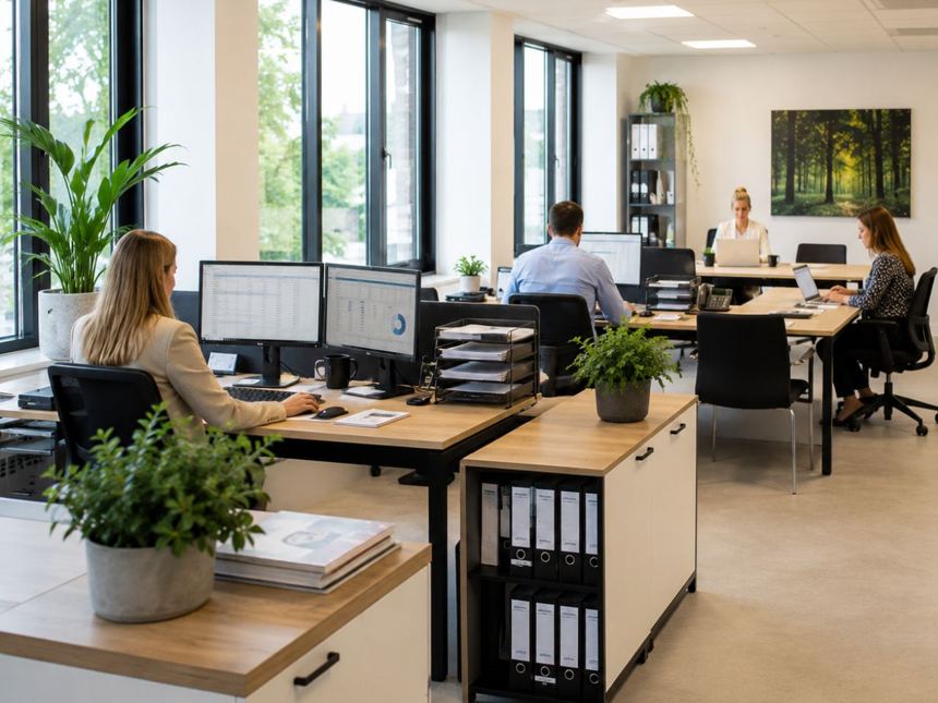 Kantoor van Boekhoudsterk aan de Cruquiuskade in Amsterdam